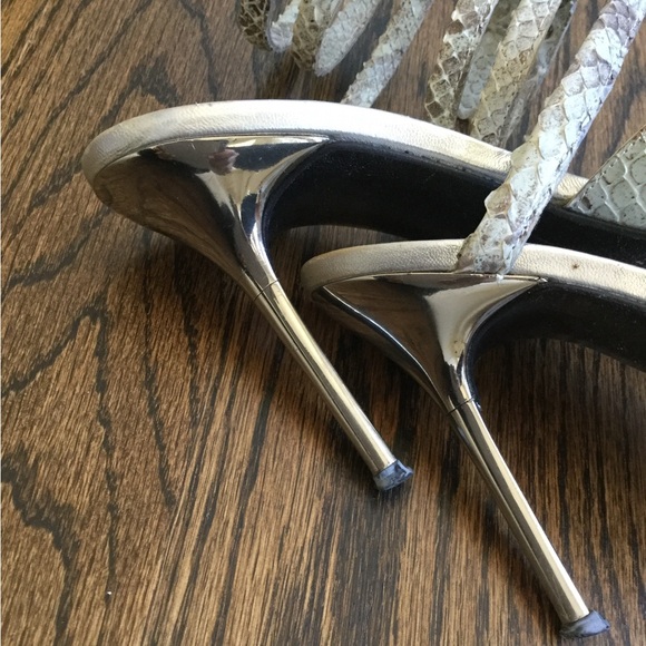 Giuseppe Zanotti Ankle Wrap Sandals Size 39 - Picture 6 of 7